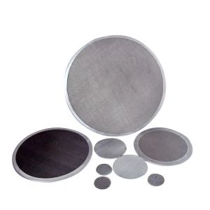 Disque filtre en maille en acier inoxydable personnalisé